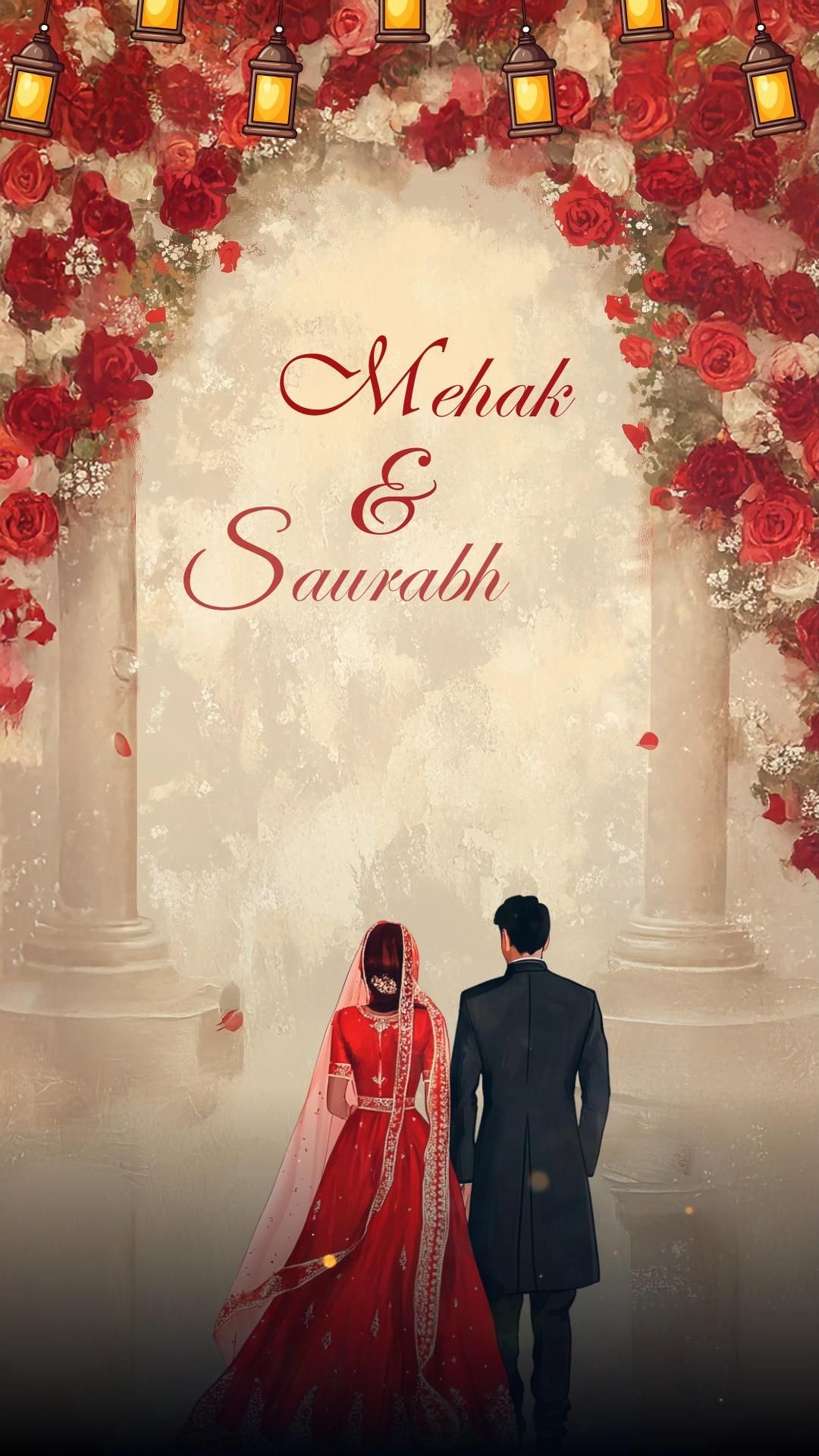 Wedding Invitation | Save the date | Template | Marriage Invitation Card marriage invitation